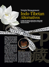  Weight Management - Indo-Tibetan Alternatives 